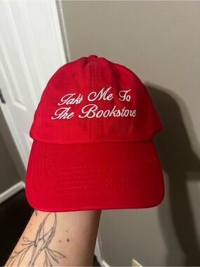 Take Me To The Bookstore Embroidered Hat